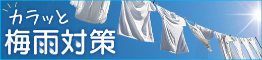 梅雨対策特集