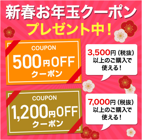 お年玉クーポン