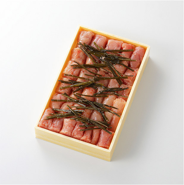 【丸朝水産】昆布漬け辛子明太子（切れ子）400g