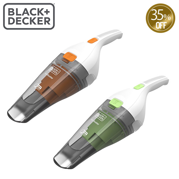 ≪35%OFF≫＜12周年感謝祭＞【ブラック&デッカー】乾湿両用リチウムダストバスター 全2色(WDC215)