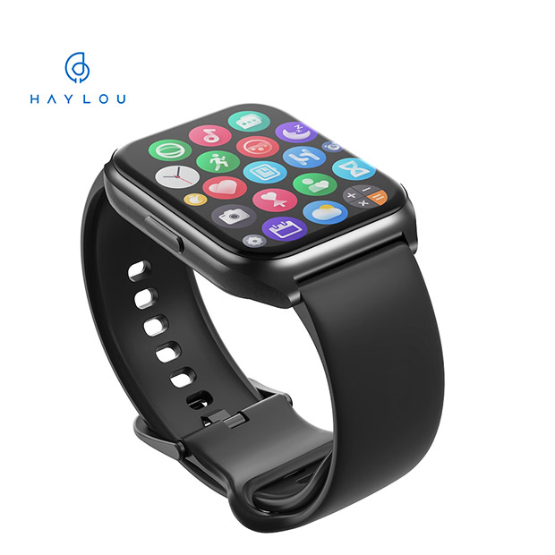 【Haylou】スマートウォッチ  Watch 2 Pro  ブラック（HL-W2PBKN）