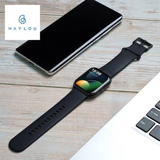 【Haylou】スマートウォッチ  Watch 2 Pro  ブラック（HL-W2PBKN）