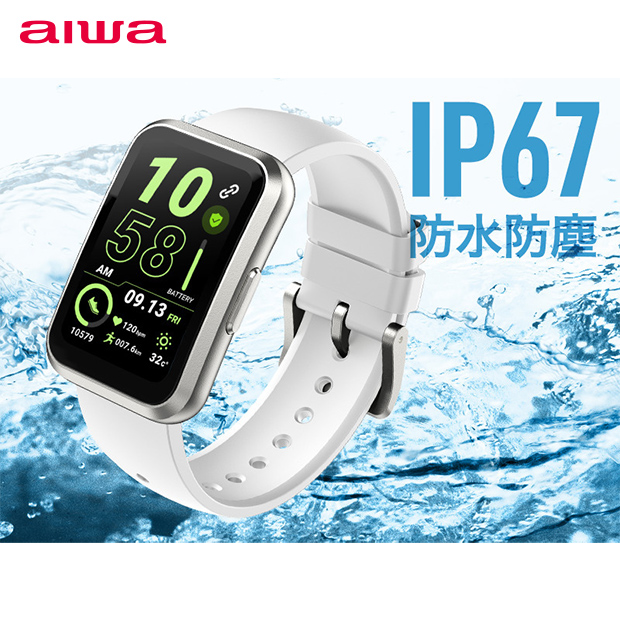 【aiwa】aiwaスマートバンド（JA3-SMB0001）