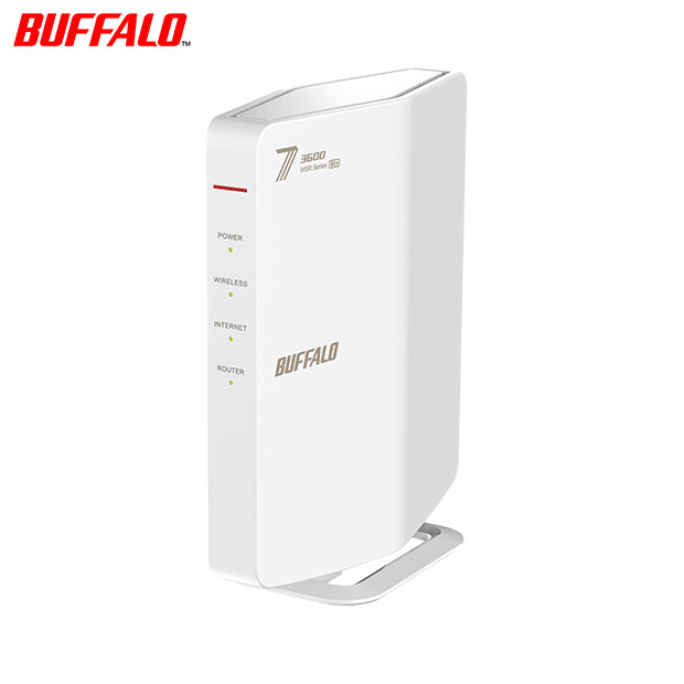 【BUFFALO】無線LAN親機 11be/ax/ac/n/a/g/b 2882+688Mbps ホワイト（WSR3600BE4P/DWH）