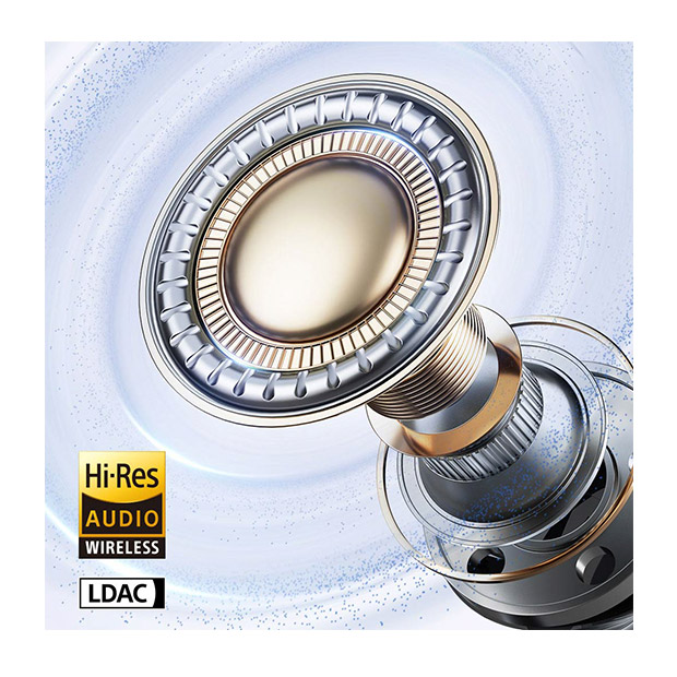 【Haylou】Flowbuds N50  ノイズキャンセリング完全ワイヤレスイヤホン ブラック（HL-HT02-BK）