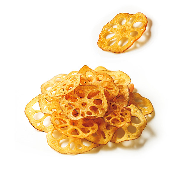 佐賀県産のれんこんそのままチップス(30g&times;4袋)