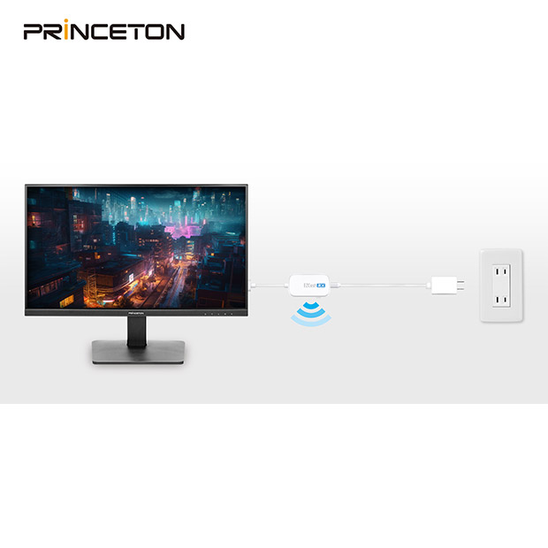 ＜初売りセール＞【プリンストン】EZCastPocket （ワイヤレスUSB-C to HDMI）アダプタ付き（EZCASTPOCKET-C1R1-AC）