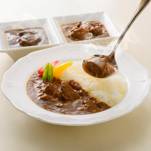 【米沢牛黄木】お肉屋さんの黒毛和牛カレーセット 3種6個入り