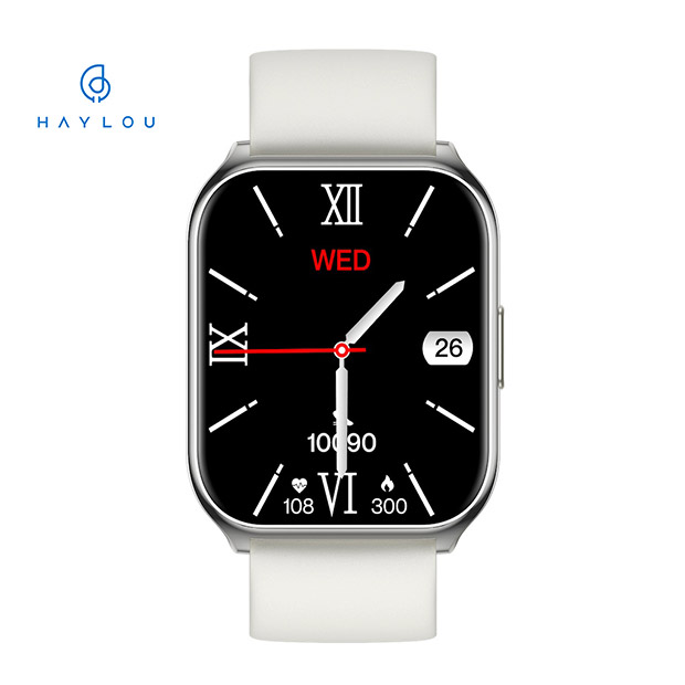 ≪10%OFF≫＜13周年感謝祭＞【Haylou】スマートウォッチ Watch 2 Pro シルバー（HL-W2PSVN）