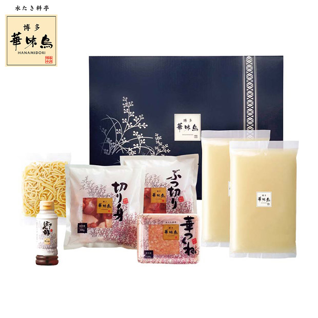 【早割】＜冬ギフト＞【博多華味鳥】水たきセット（H-A4）