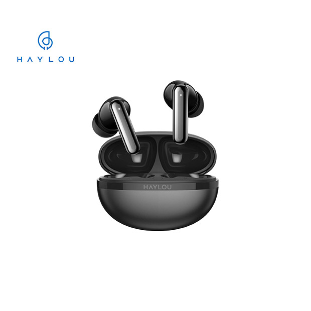 【Haylou】Flowbuds N50  ノイズキャンセリング完全ワイヤレスイヤホン ブラック（HL-HT02-BK）
