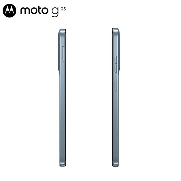 【Motorola】moto g05 ミスティブルー