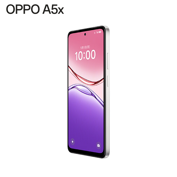 【OPPO】A5x ホワイト（CPH2725-WH）