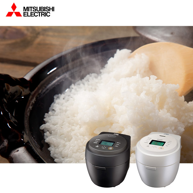 【三菱電機】ジャー炊飯器 5.5合（NJ-BW10H）全2色