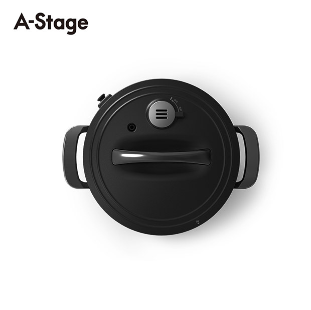 【A-Stage】Re・De Pot 電気圧力鍋 2L　ブラック　(EPC01A-20BK)
