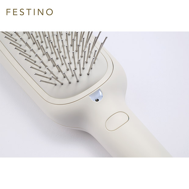 【FESTINO】サロンケアスカルプイオンブラシ　ホワイト (SMHB-051-WH)