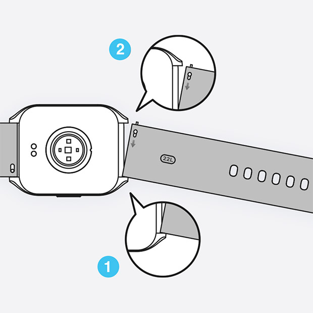 【Haylou】スマートウォッチ  Watch 2 Pro  全2色（HL-W2P）