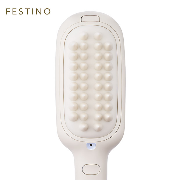 【FESTINO】サロンケアスカルプイオンブラシ　ホワイト (SMHB-051-WH)