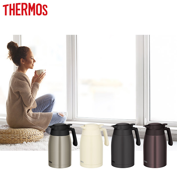【サーモス】ステンレスポット 1.5L（TTG-1500）全4色