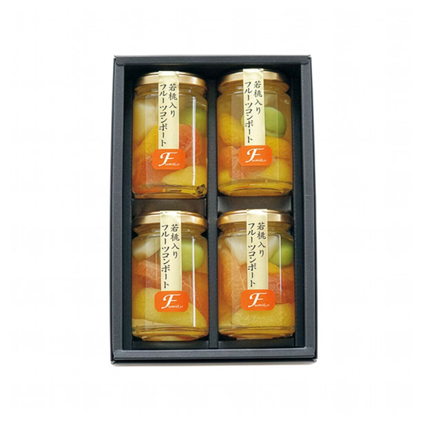 ＜父の日＞ふみこ農園 フルーツコンポート（FCM-4）