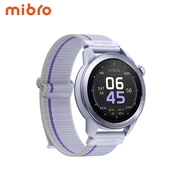 【Mibro】スマートウォッチ GS Active2　ライラック（SP380015-C237）