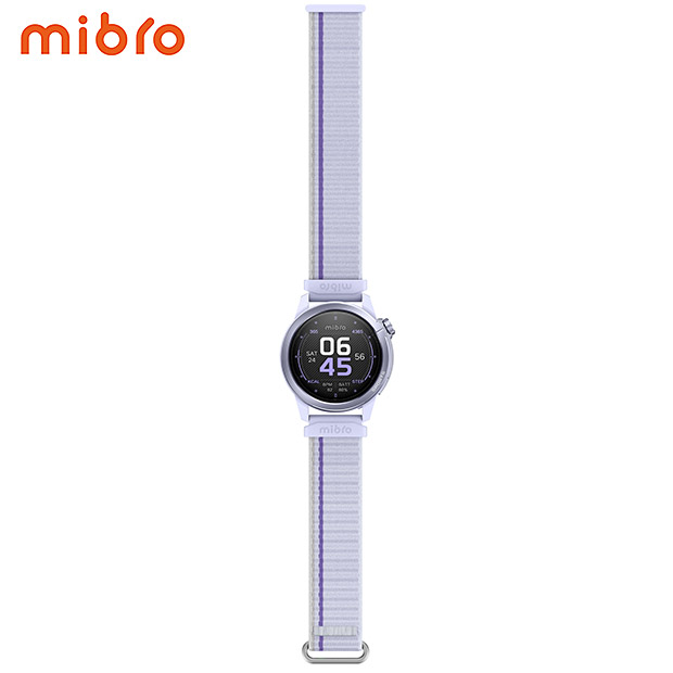【Mibro】スマートウォッチ GS Active2　ライラック（SP380015-C237）