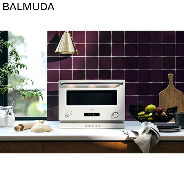 ＜春の家電フェア＞【バルミューダ】バルミューダ　ザ・レンジ  ホワイト（K09A-WH）