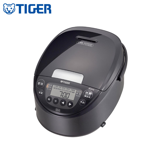 ＜春の家電フェア＞【タイガー】IHジャー炊飯器 5.5合 モーブブラック (JPW-M100-KV)