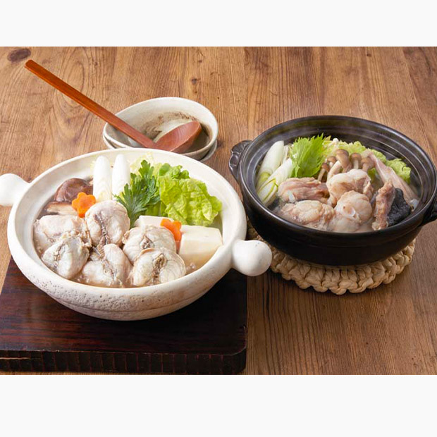 ＜冬ギフト＞ふぐとあんこう鍋の味比べセット（Y25-5）
