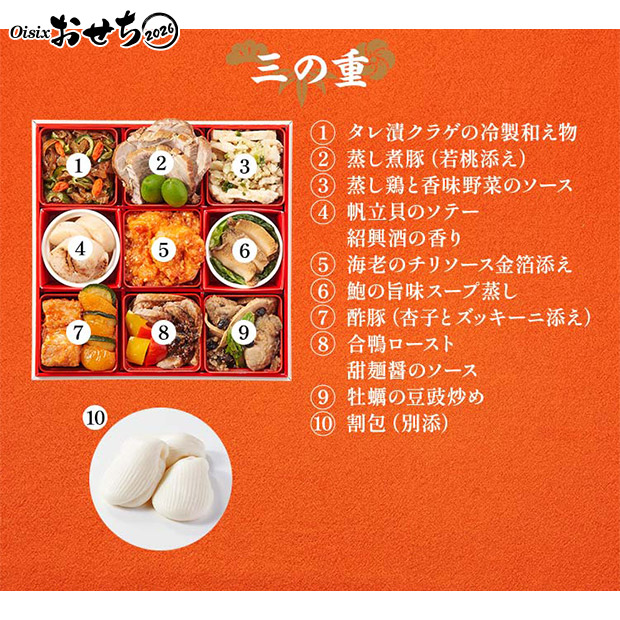 【Oisix】和洋二段重おせち「高砂」×本格中華オードブル「慶華」セット