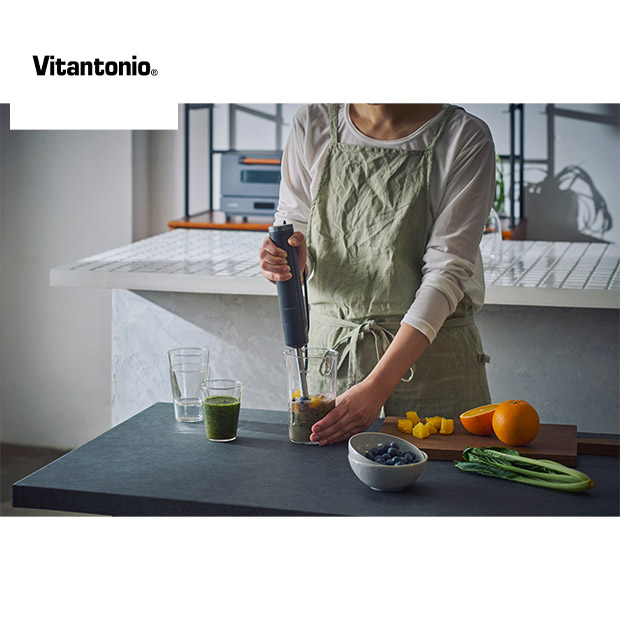 ＜春の家電フェア＞【ビタントニオ】ハンドブレンダー ブラック (VHB-30-K)