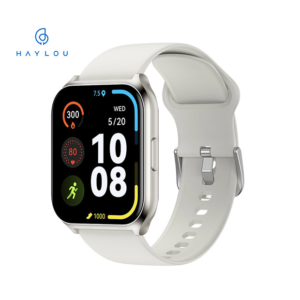 【Haylou】スマートウォッチ  Watch 2 Pro  シルバー（HL-W2PSVN）