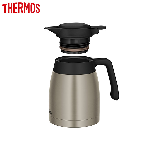 【サーモス】ステンレスポット ステンレス 1.0L（TTG-1000/S）