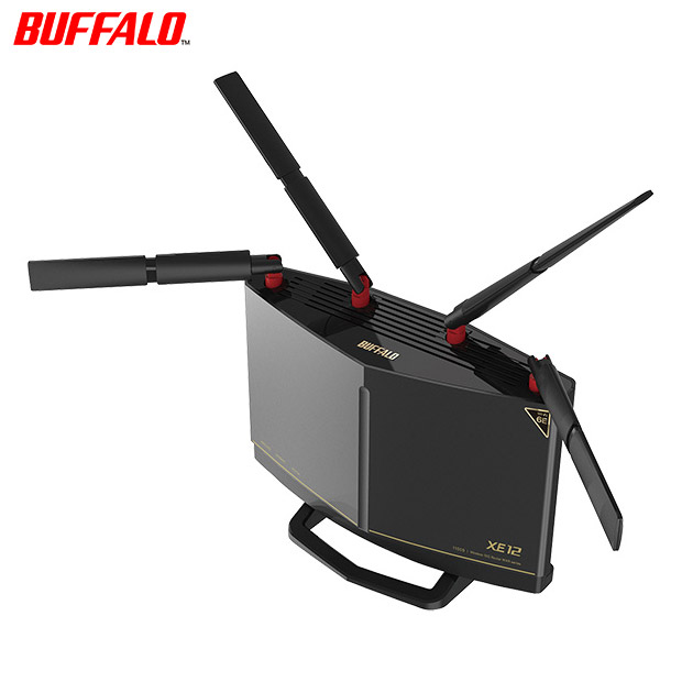 【BUFFALO】Wi-Fi 6E(11ax)対応トライバンドWi-Fiルーター 4803+4803+1147Mbps AirStation（WXR-11000XE12）