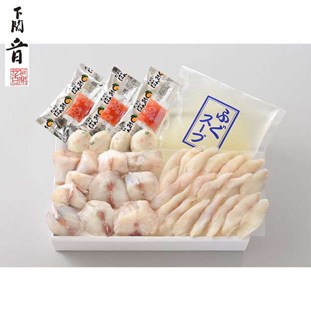 【早割】＜冬ギフト＞【下関　音】ふくちり鍋・しゃぶ鍋セット（OT-300）