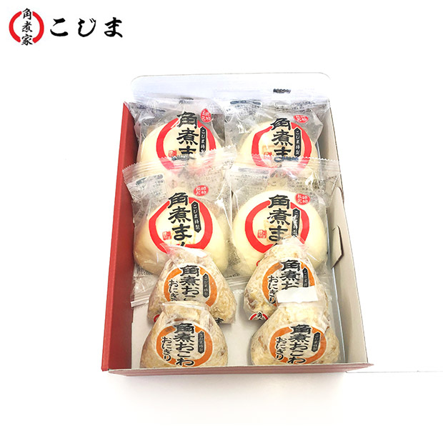 ＜夏ギフト＞【こじま】角煮まん・角煮おこわおにぎり詰合せ
