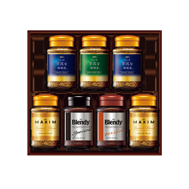 ＜冬ギフト＞【AGF】インスタントコーヒーギフト（MQO-50Y）