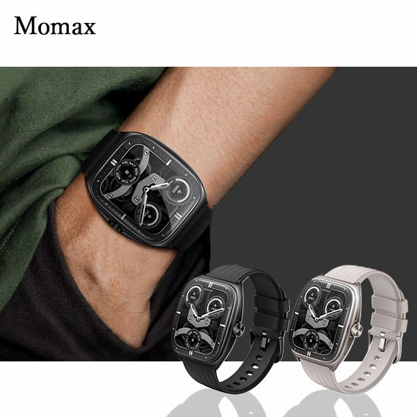 【Momax】1-Wear Curvex スマートウォッチ  全2色（MM285）