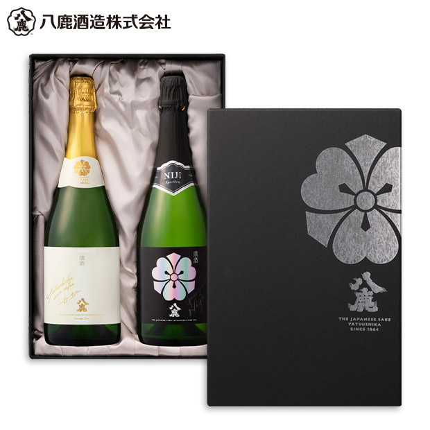 【八鹿酒造】八鹿　スパークリング２種セット　720mL×2本　＜YSP-2＞
