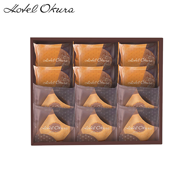 【ホテルオークラ】発酵バターとブリュレのバームクーヘン 12個（HOR-01A）