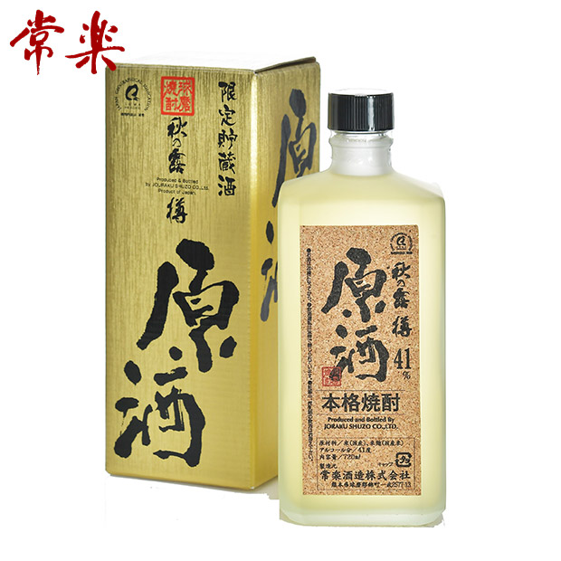 【常楽酒造】秋の露 樽 原酒  720mL  （化粧箱付）