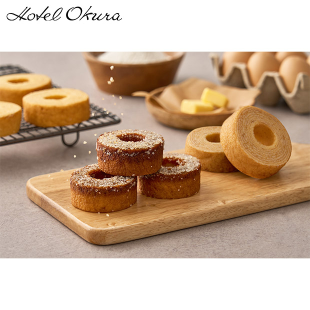 【ホテルオークラ】発酵バターとブリュレのバームクーヘン 10個（HOR-04A）