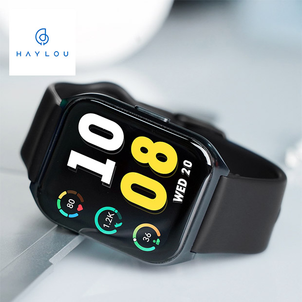 【Haylou】スマートウォッチ  Watch 2 Pro  ブラック（HL-W2PBKN）