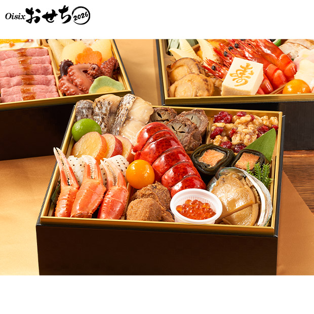 ≪12%OFF≫＜超早割9/29(月)まで＞【Oisix】和洋三段重おせち「上慶梅」