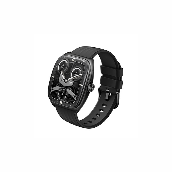 【Momax】1-Wear Curvex スマートウォッチ  ブラック（MM28523）