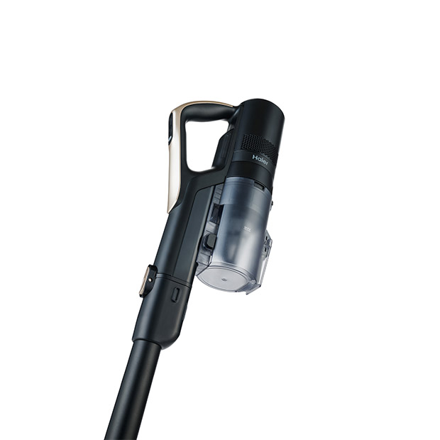 ＜春の家電フェア＞【ハイアール】コードレス式スティッククリーナー（JC-HG1A-K）