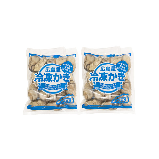 広島県産大粒冷凍かき　400g&times;2袋