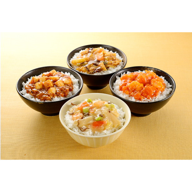 ＜夏ギフト＞【大龍】ミニ丼の具４種セット（YM-40）