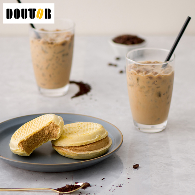 ＜夏ギフト＞【ドトールコーヒー】氷deアイスカフェ・オ・レ&コーヒーアイスモナカセット（DTKM-1）