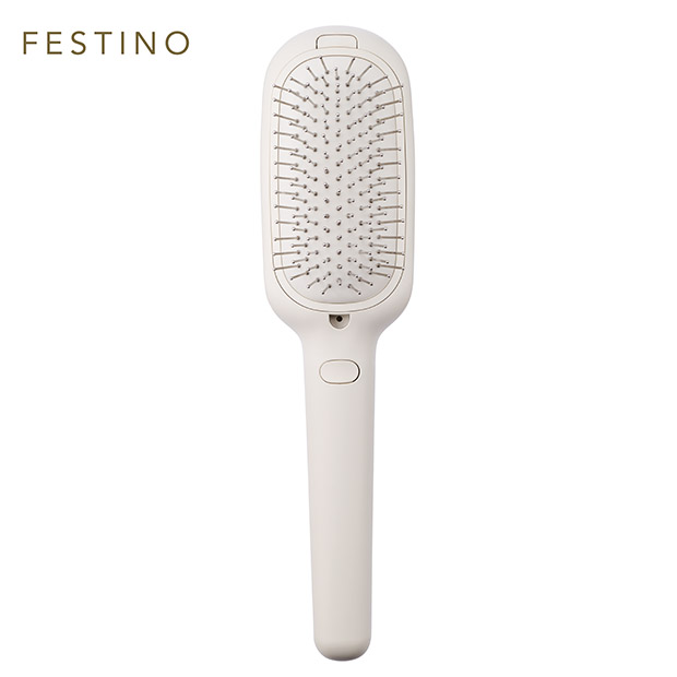 【FESTINO】サロンケアスカルプイオンブラシ　ホワイト (SMHB-051-WH)